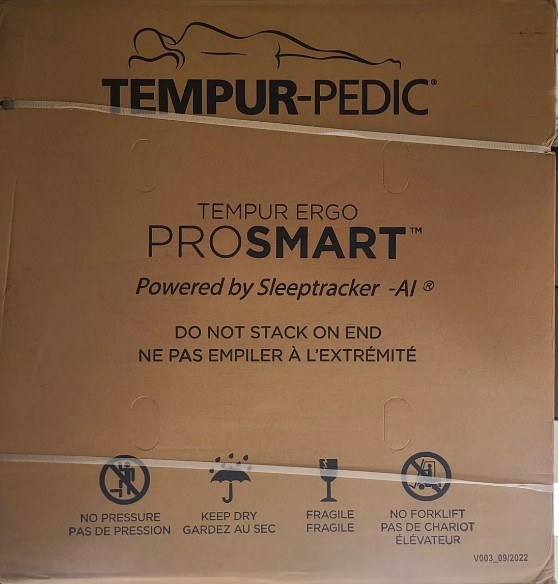 Tempur-Pedic LuxeBreeze 2.0 Queen Mattress + Ergo ProSmart Adjustable Base