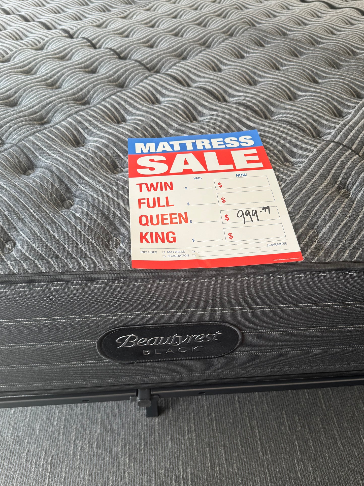 Beautyrest Black Queen Mattress