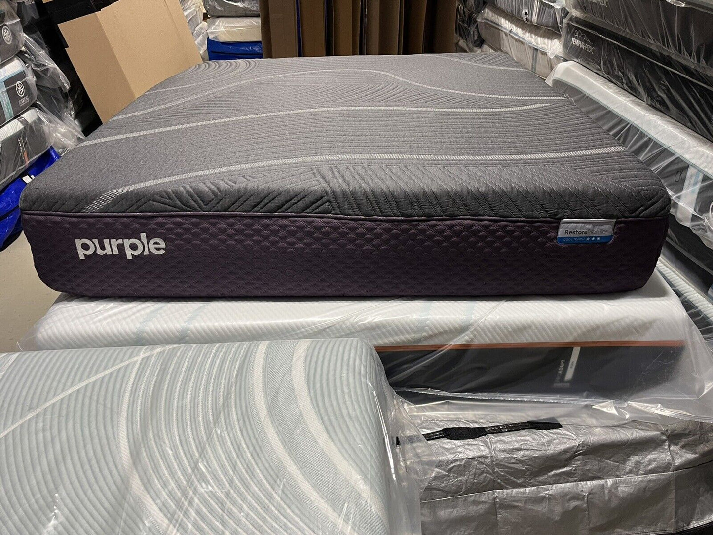 Colchón híbrido Purple Restore Premier 🧊 FRESCO AL TACTO 🧊 Cal-King Precio de venta: $4,595