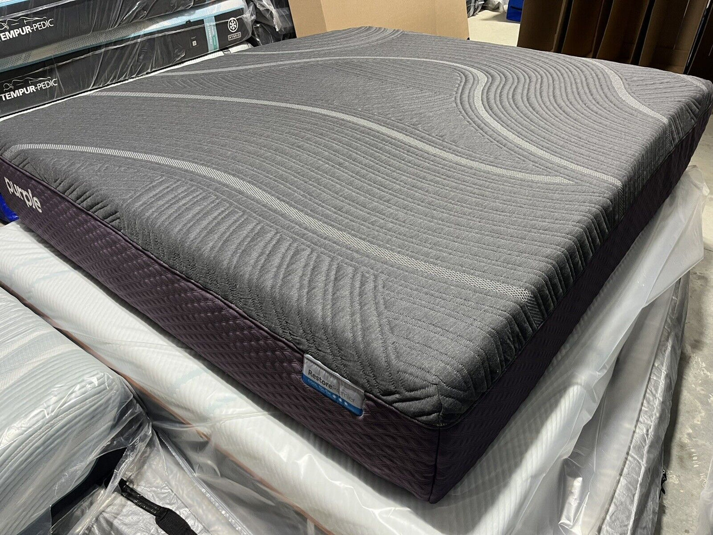 Colchón híbrido Purple Restore Premier 🧊 FRESCO AL TACTO 🧊 Cal-King Precio de venta: $4,595