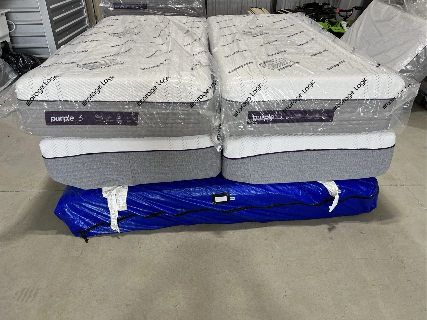 Purple Premier 3 Hybrid Medium SPLIT KING Mattress Retail Price $4,299.00 (2 Twin XL)
