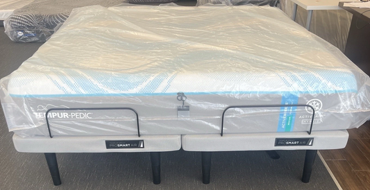 Tempurpedic ActiveBreeze Medium Hybrid QUEEN Mattress & ProSmart Air Adjustable