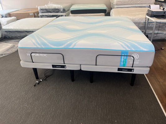 Tempurpedic ActiveBreeze Medium Hybrid QUEEN Mattress & ProSmart Air Adjustable