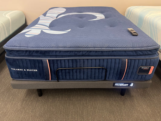 STEARNS & FOSTER Reserve Firm Pillow Top 17” Queen Mattress Retail price is  $5,499.00